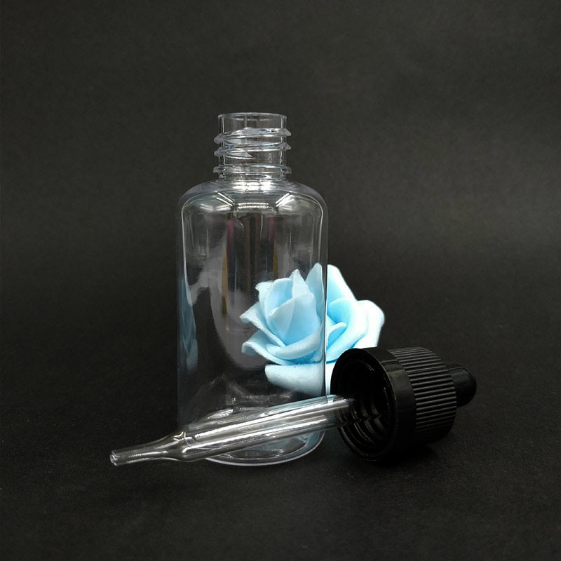 Glatte Glas-Tropffflaschen für Flüssigkeit - Tropfkappe verschiedene Größen 10 ml-120 ml