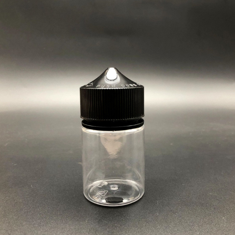 Anpassungsfähige klare PET-Flaschen mit 10 ml, 15 ml, 30 ml, 60 ml, 80 ml und 100 ml Flaschen