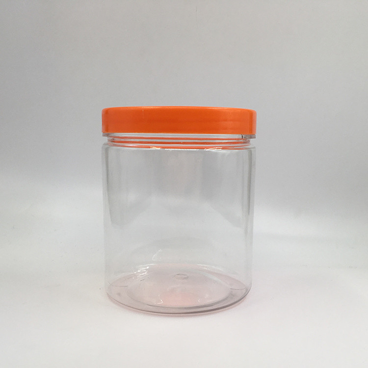 2 Unzen 8 Unzen BPA-freie Plastikbehälter mit Aluminiumfolie
