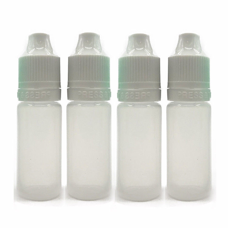 Druck 5000 Stück durchsichtige schwarze Anpassung Plastik-Tropffflaschen ideal für ätherische Öle Serum und Flüssigkeit Verpackungslösungen