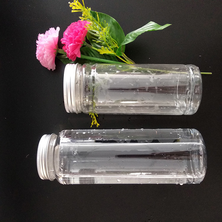 Kunststoff-Milchtee-Flaschen mit mehreren Kapazitäten 120 ml 250 ml 350 ml 500 ml und 1000 ml