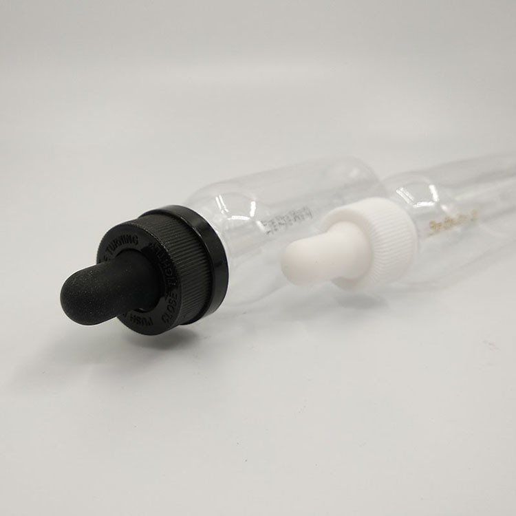 Glas-Plastik-Tropffflaschen Kapazität 10ml 15ml 20ml 30ml 40ml 50ml 60ml 70ml 100ml 120ml Druck 5000 Stück