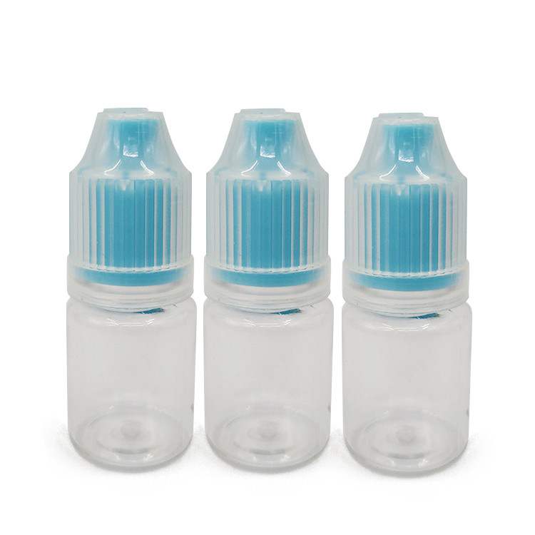 18 mm Halsgröße E Flüssigflasche mit Schraubkappe PET chemikalienbeständig