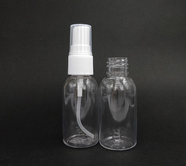 Flasche mit glatter Oberfläche PET-Spray Schwarz-Grün oder durchsichtig für professionelle Sprühen