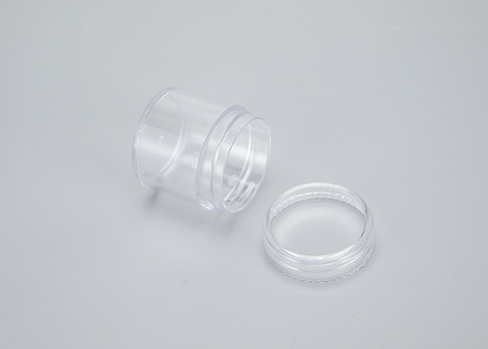 30 ml 50 ml 100 ml 120 ml 200 ml 250 ml 500 ml Kosmetikverpackung Klares Bernstein Schwarz Plastikkremglas mit Plastikdeckel