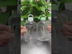 500 ml Plastik-Saftflasche mit Griff Saft Milch-Tee-Speicherbehälter Nachfüllbares Plastikgetränk