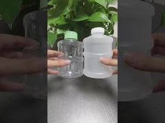 16oz 500ml Plastik-Milch-Tee-Saft-Getränkeflasche mit Pull-Ring-Kappe