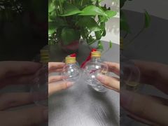 Weihnachts-Festival-Dekorationskugel, kugelförmig, Saft, Bier, Blasenballform, Tee, Getränkeflasche