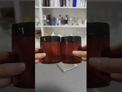 Großhandel Luxus Plastikkreme Kosmetikglas mit Deckel