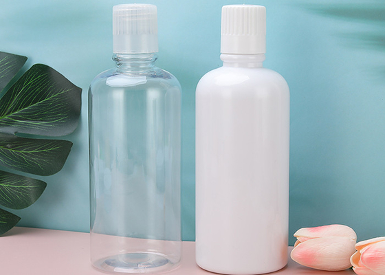 mundwasser-Flaschen-Behälter der Reise-520ml Plastikmit der Überwurfmutter 100% recyclebar