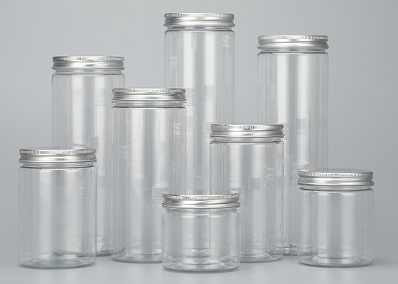 65mm Plastikodm Gläser glas-Behälter transparentes HAUSTIER großer Öffnung
